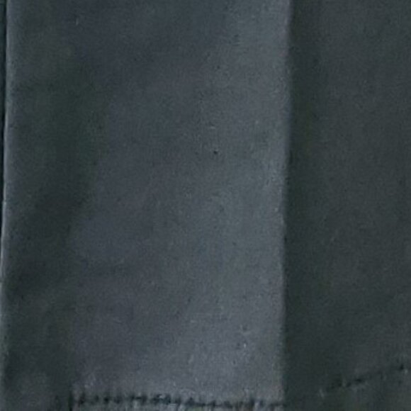 I.N.C. DENIM FAUX LEATHER  MID RISE STRAIGHT LEG BLACK PANTS SIZE 10/30 - Picture 5 of 16